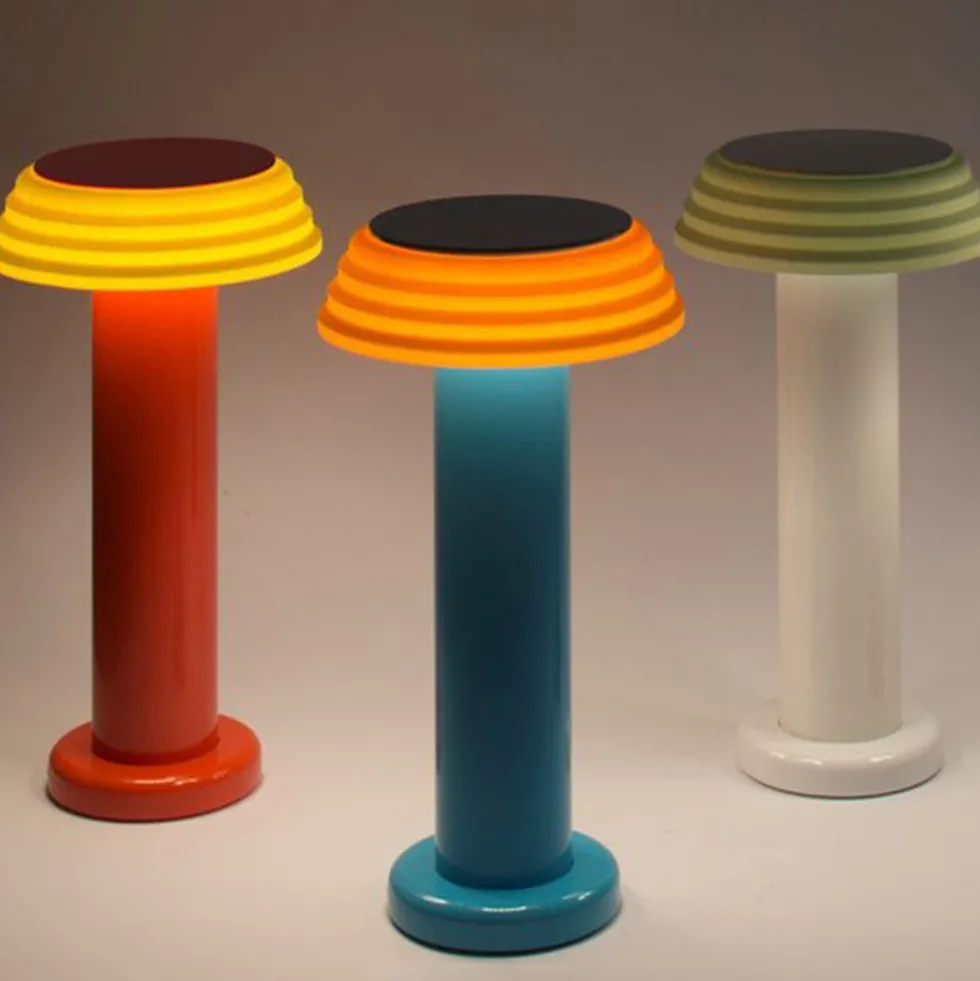 Lampe portable rechargeable - Bleu Orange - Sowden
