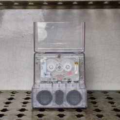 Lecteur cassette et enceinte - Bluetooth 5.0 - Transparent
