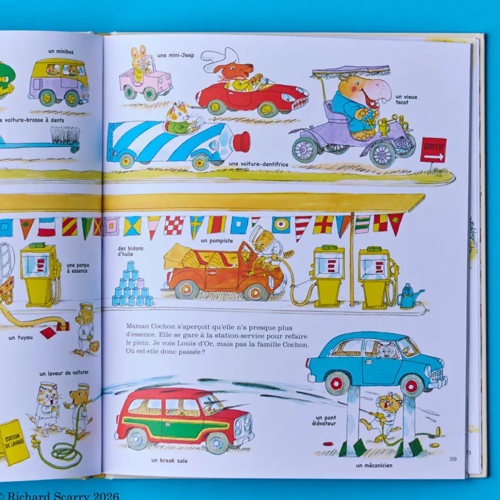 Le grand livre des transports - Richard Scarry