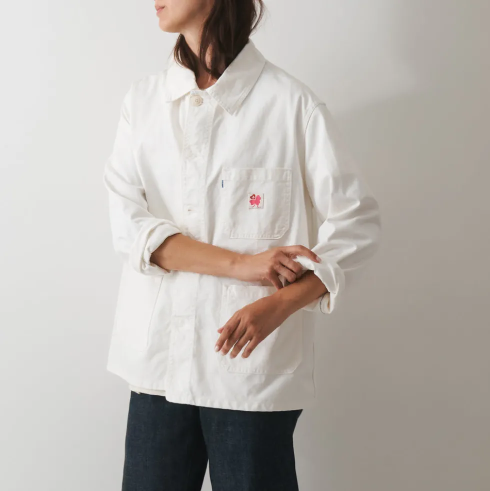 Le Laboureur x NN. 07 x Merci - Veste Tréfle Coeur - Rose