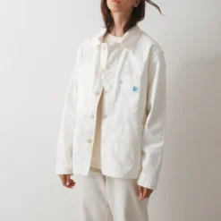 Le Laboureur x NN. 07 x Merci - Veste Tréfle Coeur - Bleu