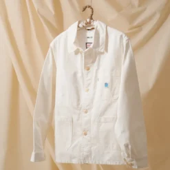 Le Laboureur x NN. 07 x Merci - Veste Tréfle Coeur - Bleu