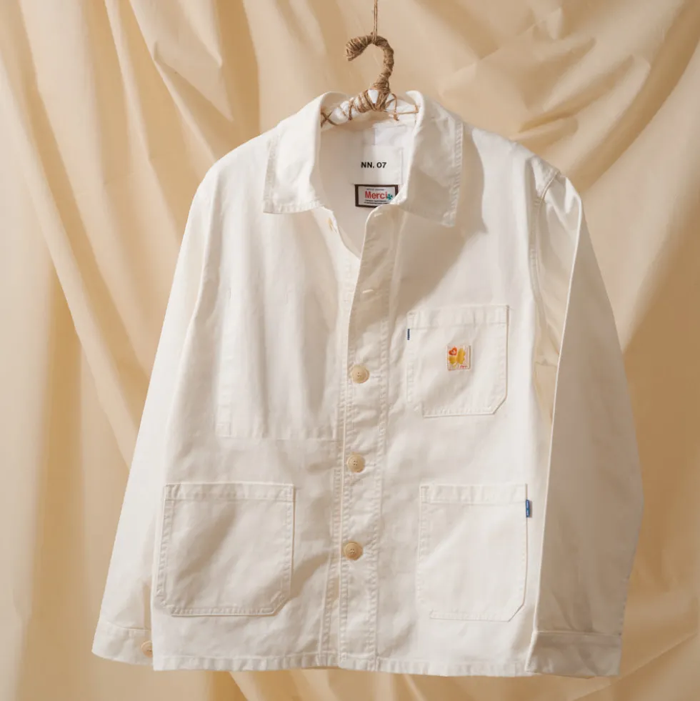 Le Laboureur x NN. 07 x Merci - Veste Tréfle Coeur - Jaune
