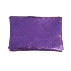 Les Cléias - Pochette Zippée L - Violet