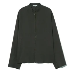 Le 17 septembre - Chemise Stand Collar - Gris