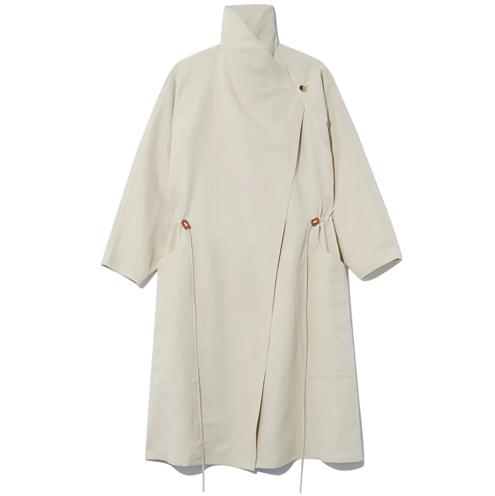 Le 17 septembre - Manteau Sculpté - Ivoire