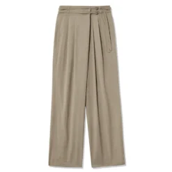 Le 17 septembre - Pantalon large à empiècement - Marron