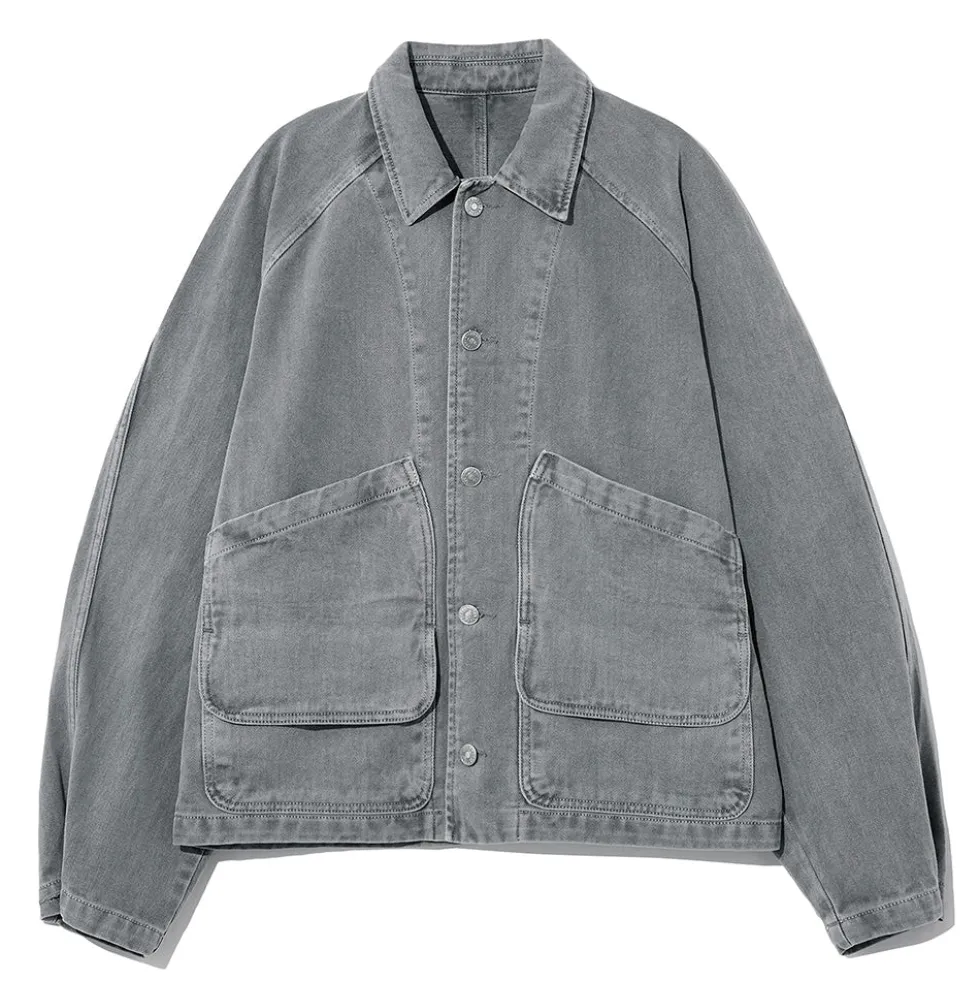 Le 17 septembre - Veste de Chasse Denim - Gris
