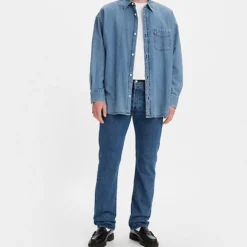 Levi's - Jeans 501 - Bleu Stonewash