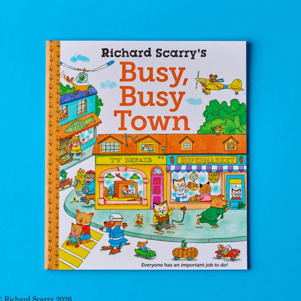 Livre - Busy Busy Town - Richard Scarry