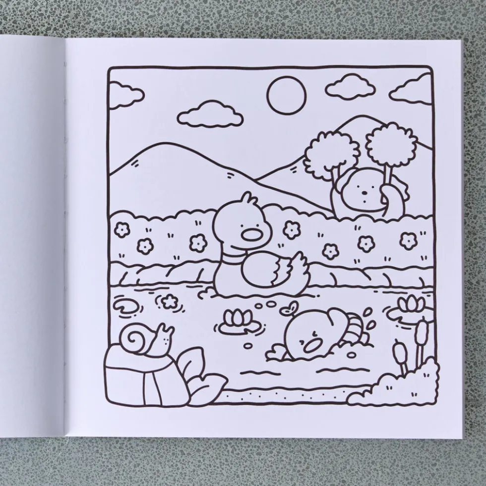 Livre de coloriage - Adorable Petit Monde