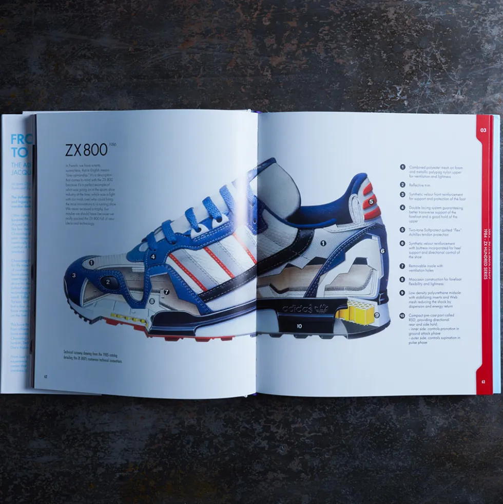 Livre - From Soul to Sole, the Adidas sneakers of Jacques Chassaing