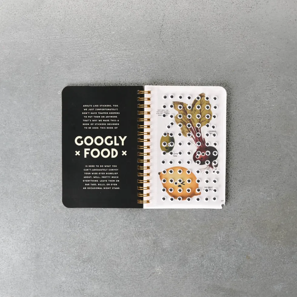 Livre - Googly Food Sticker Book