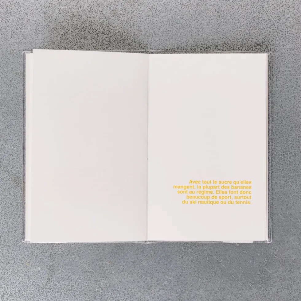 Livre à illustrer - La Vie Secrete des Bananes