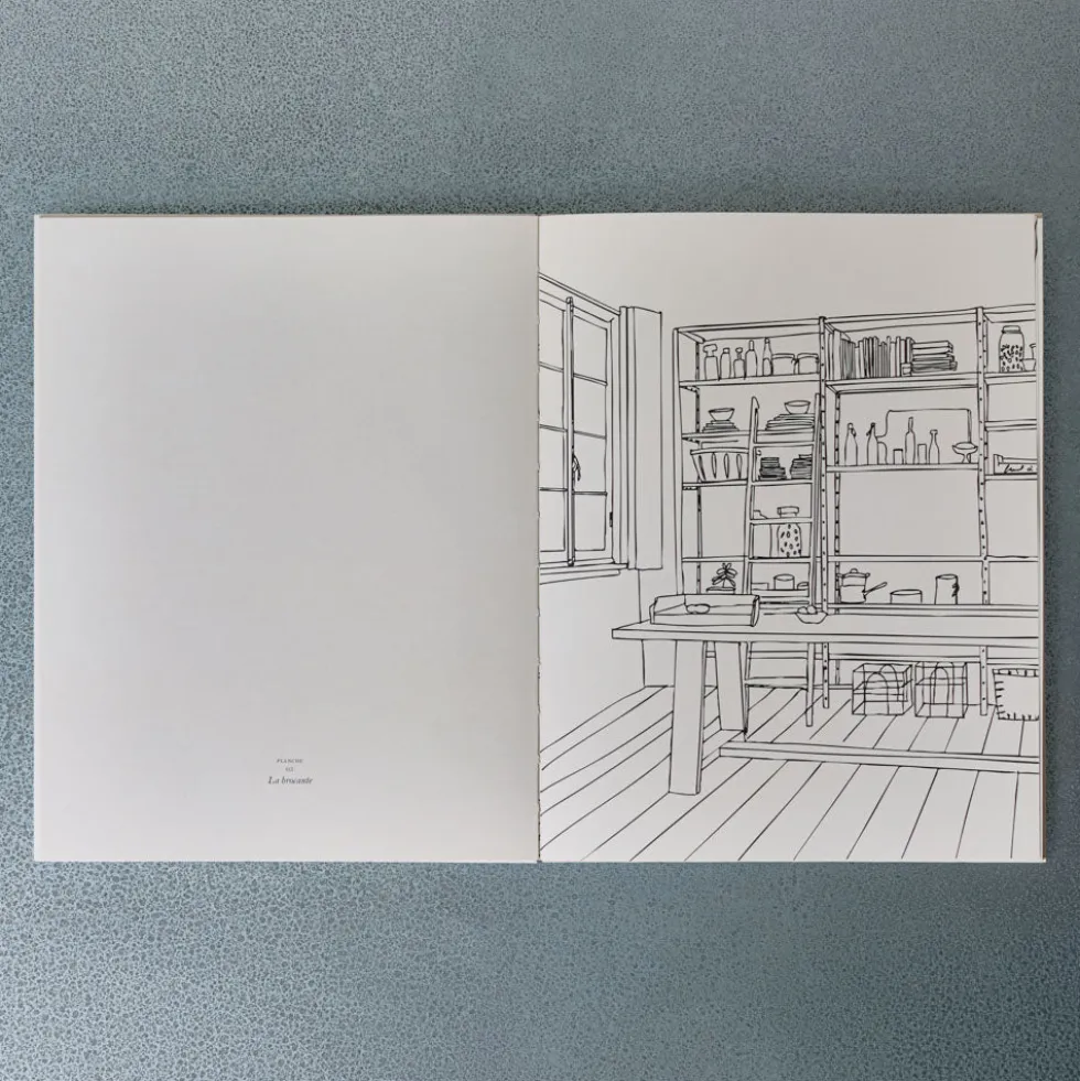 Livre - Stickers et coloriages - Le marché