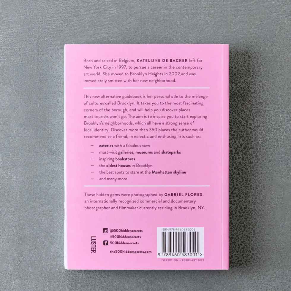 Livre - The 500 Hidden Brooklyn