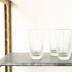 Long drink en verre pressé - Ouessant