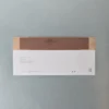 Lot de 2 boîtes de mouchoirs - Marron