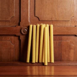 Lot de Chandelles Lucienne - Jaune