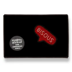 Macon & Lesquoy - Broche - Bisous Rouge