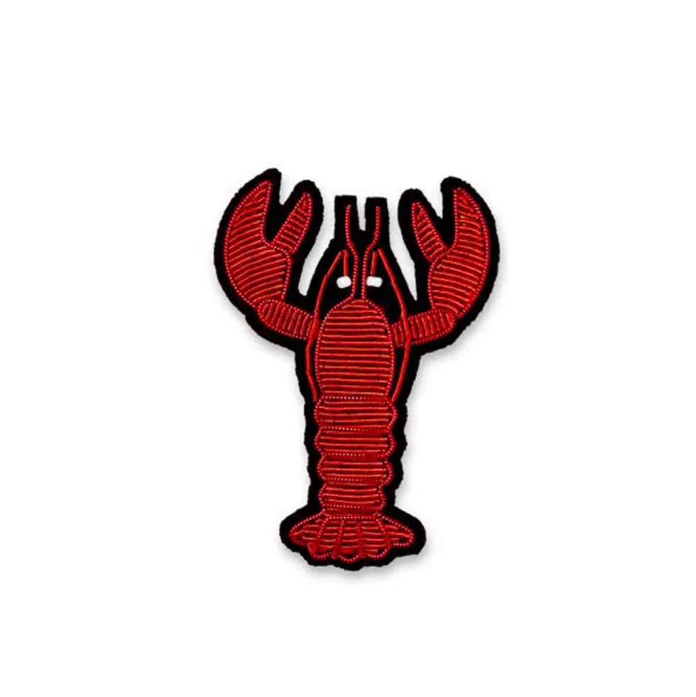 Macon & Lesquoy - Broche - Homard Orange