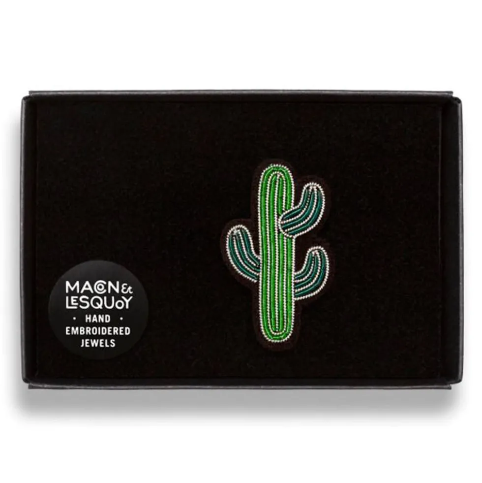 Macon & Lesquoy - Broche - Mini Cactus