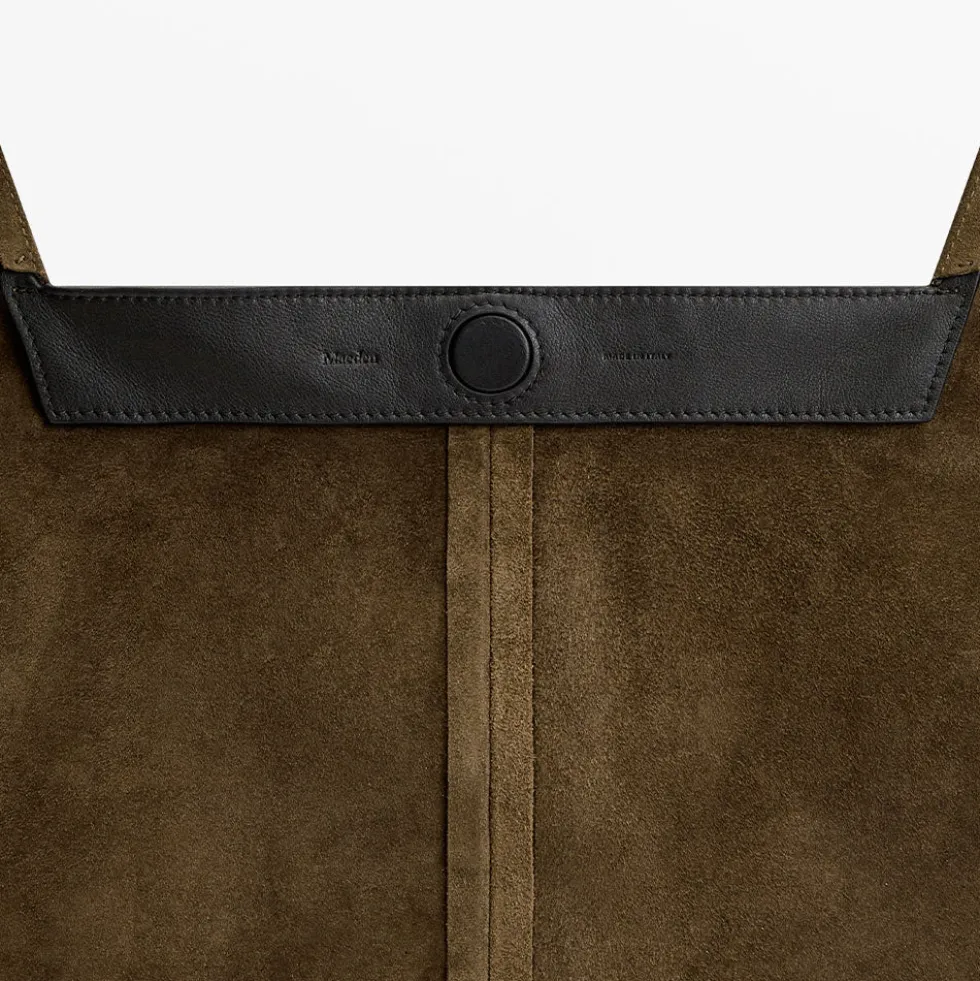 Maeden - Sac East en Daim - Kaki