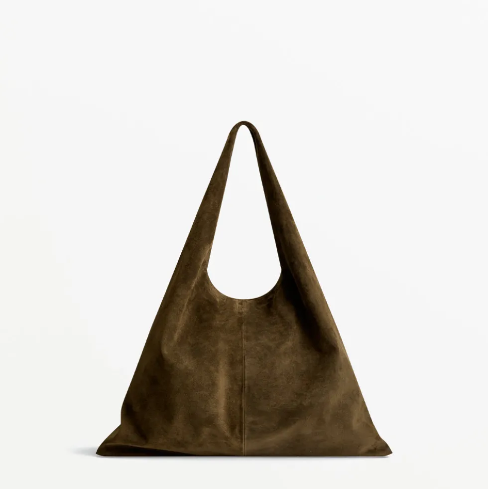 Maeden - Sac East en Daim - Kaki