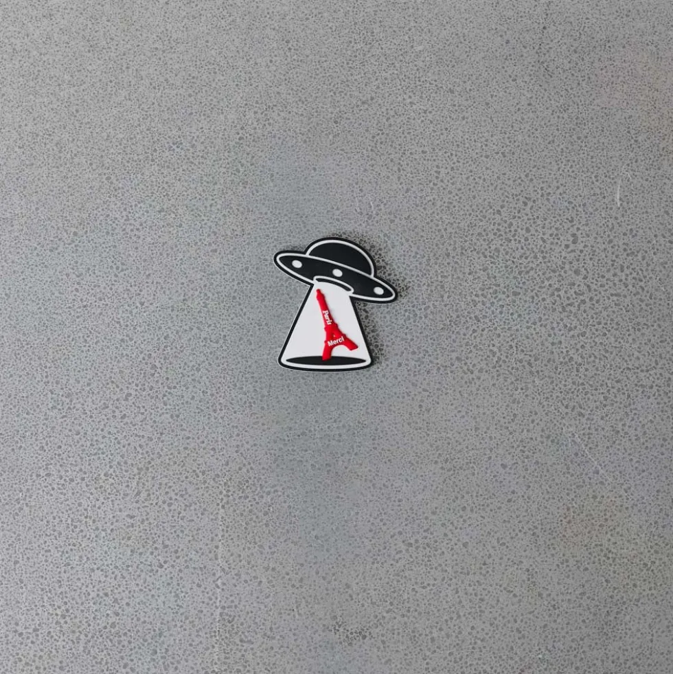 Magnet glow Merci UFO - Merci