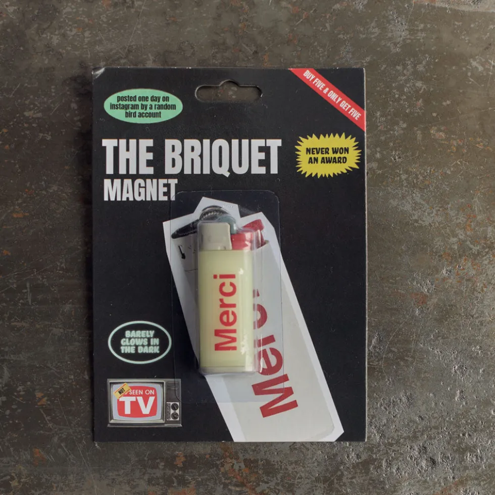 Magnet Merci - Briquet Glow