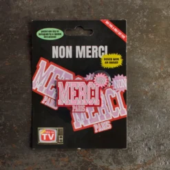 Magnet Non Merci - Rose