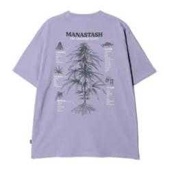 Manastash - T-shirt Chanvre Tgp - Lavande