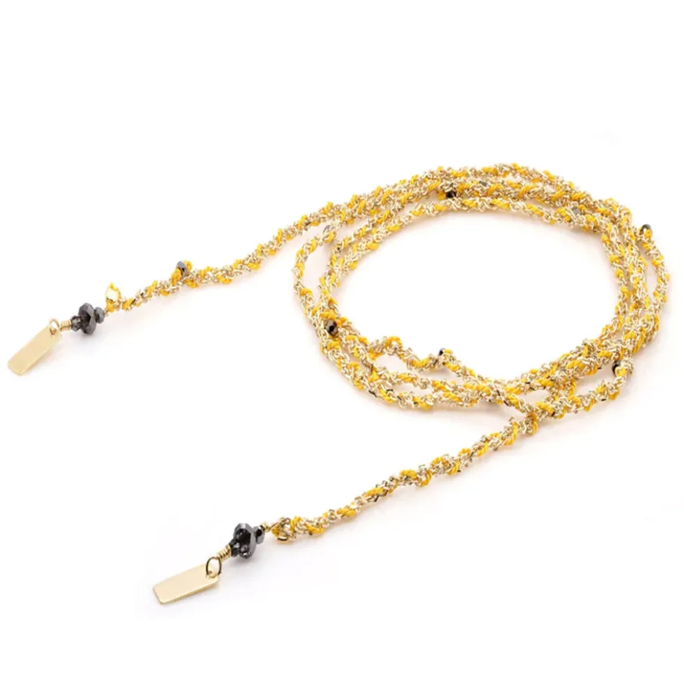 Marie Laure Chamorel - Collier n°182 - Gold Yellow
