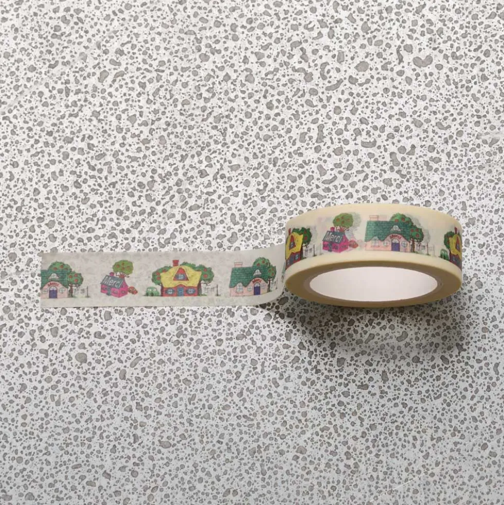 Masking tape Maisons - Merci