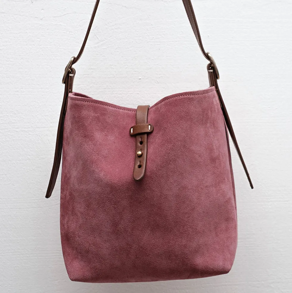 Massimo Palomba - Sac Babette Suede - Geranio