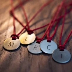 Médaille Merci - Lettres A-Z