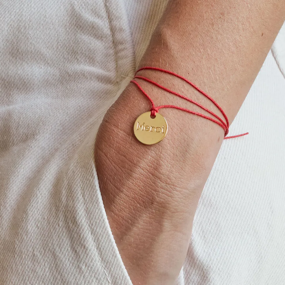 Médaille Merci - Rouge