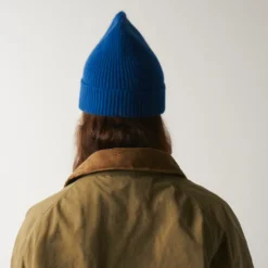 Merci - Bonnet Lucky - Bleu & Vert