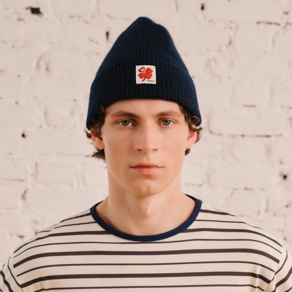 Merci - Bonnet Lucky - Marine
