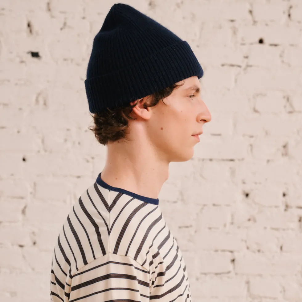 Merci - Bonnet Lucky - Marine