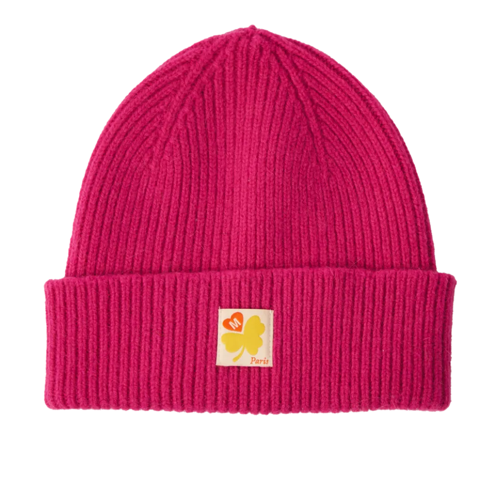 Merci - Bonnet Lucky - Rose & Jaune