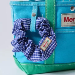 Merci - Cabas Candide - Bleu & Menthe