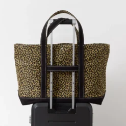 Merci - Cabas Candide en coton XL - Leopard
