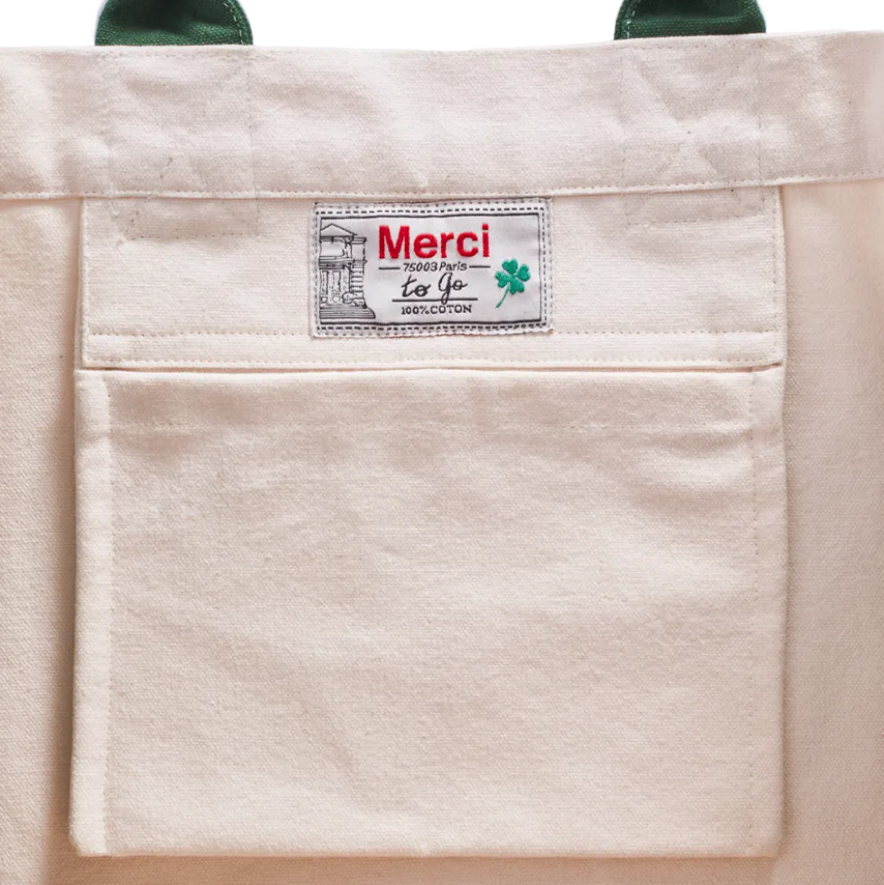 Merci - Cabas Tréfle Bouclette - Rose