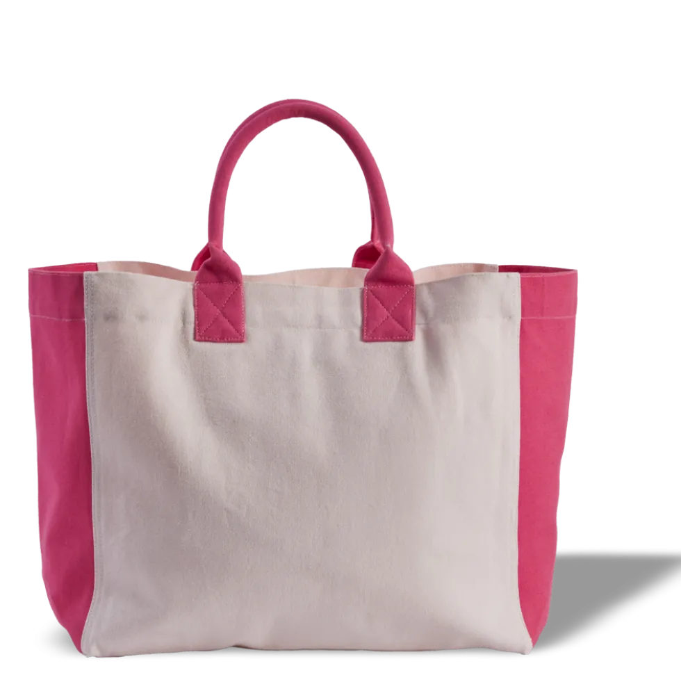 Merci - Cabas Tréfle Bouclette - Rose