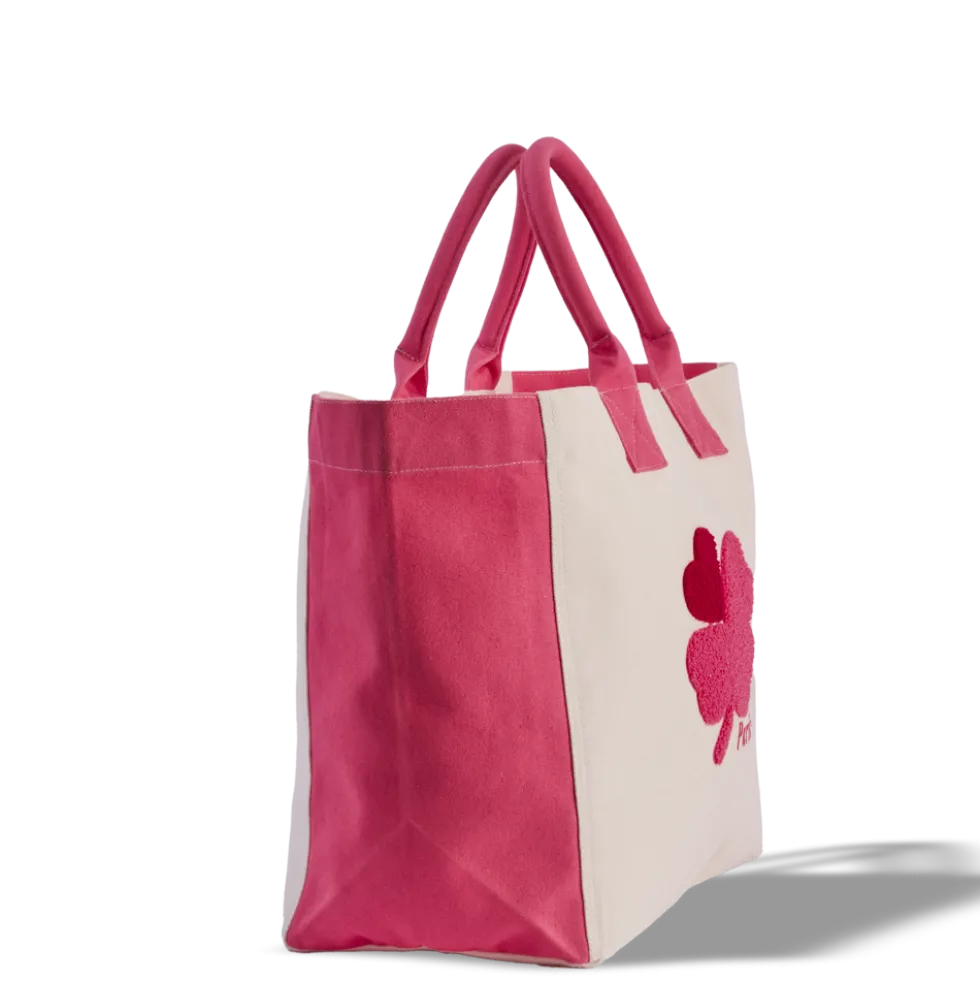 Merci - Cabas Tréfle Bouclette - Rose