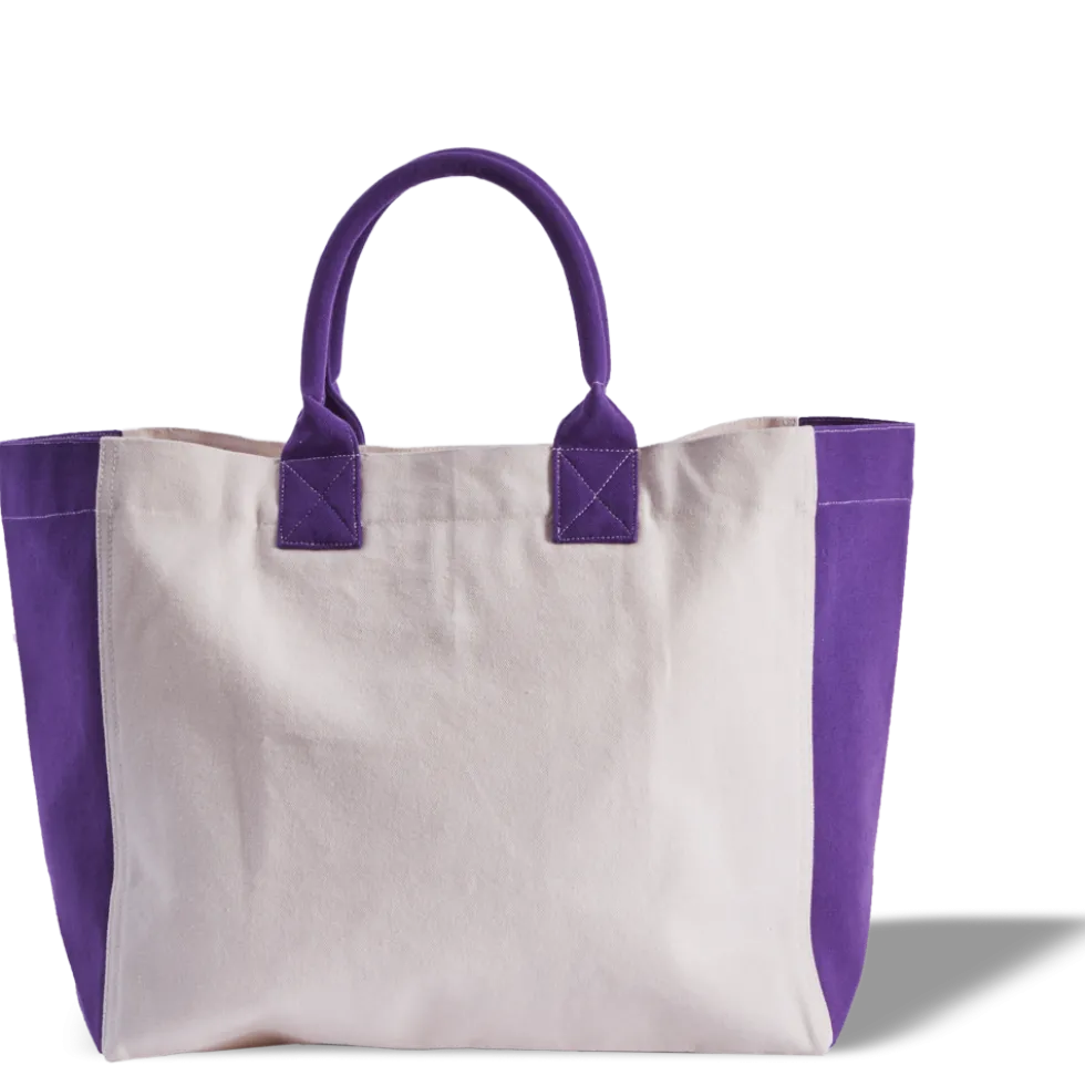 Merci - Cabas Tréfle Bouclette - Violet