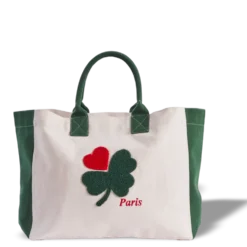 Merci - Cabas Tréfle Bouclette - Vert