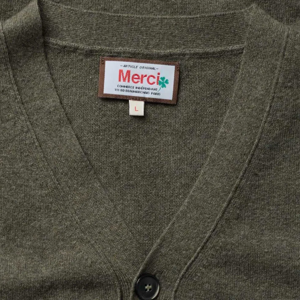 Merci - Cardigan Charlie - Gris