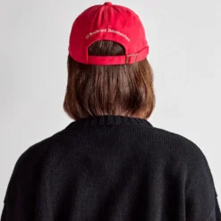 Merci - Casquette Miroir - Rouge & Ecru